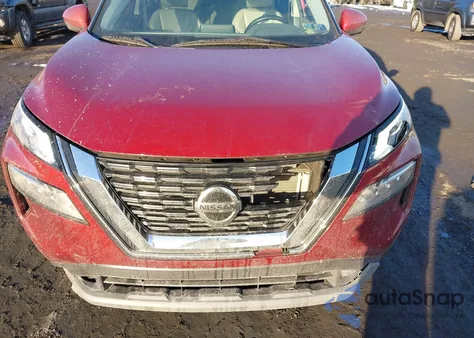 2021 Nissan Rogue Sl Intelligent Awd из США, поврежденный, VIN 5N1AT3CB5MC823923